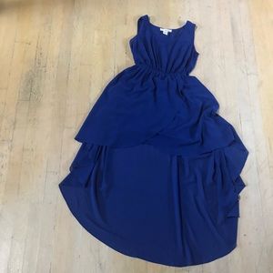 Sheerly magnificent high low dress